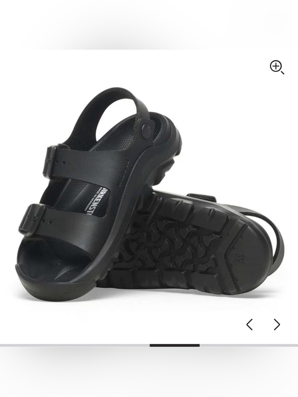 BIRKENSTOCK Mogami Chunky Water Sandal Sz 36 Hike Travel Adventure granola black